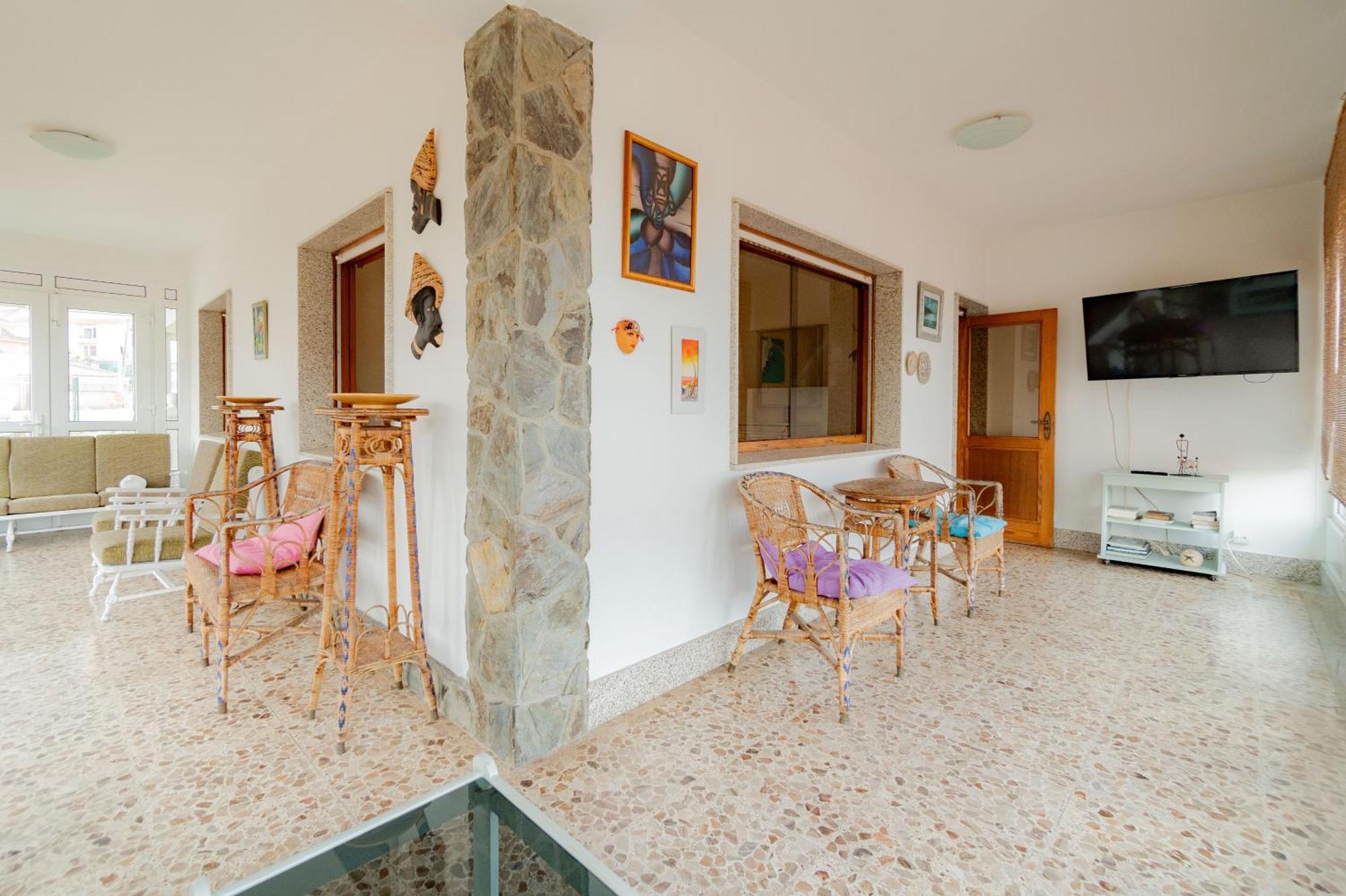 Chalet Areo do rio - playa de razo Esterno foto